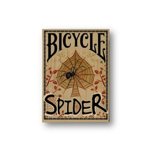 Bicycle Spider (Tan) Playing Cards