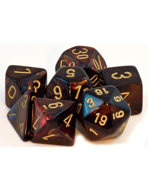 Chessex Dice: Polyhedral 7-Die Scarab Dice Set - Image 3